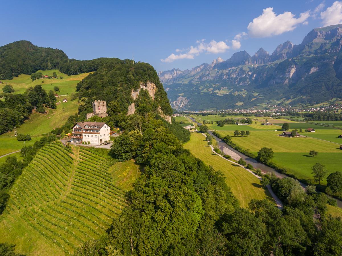 Hotel Gräpplang Flums Exteriör bild
